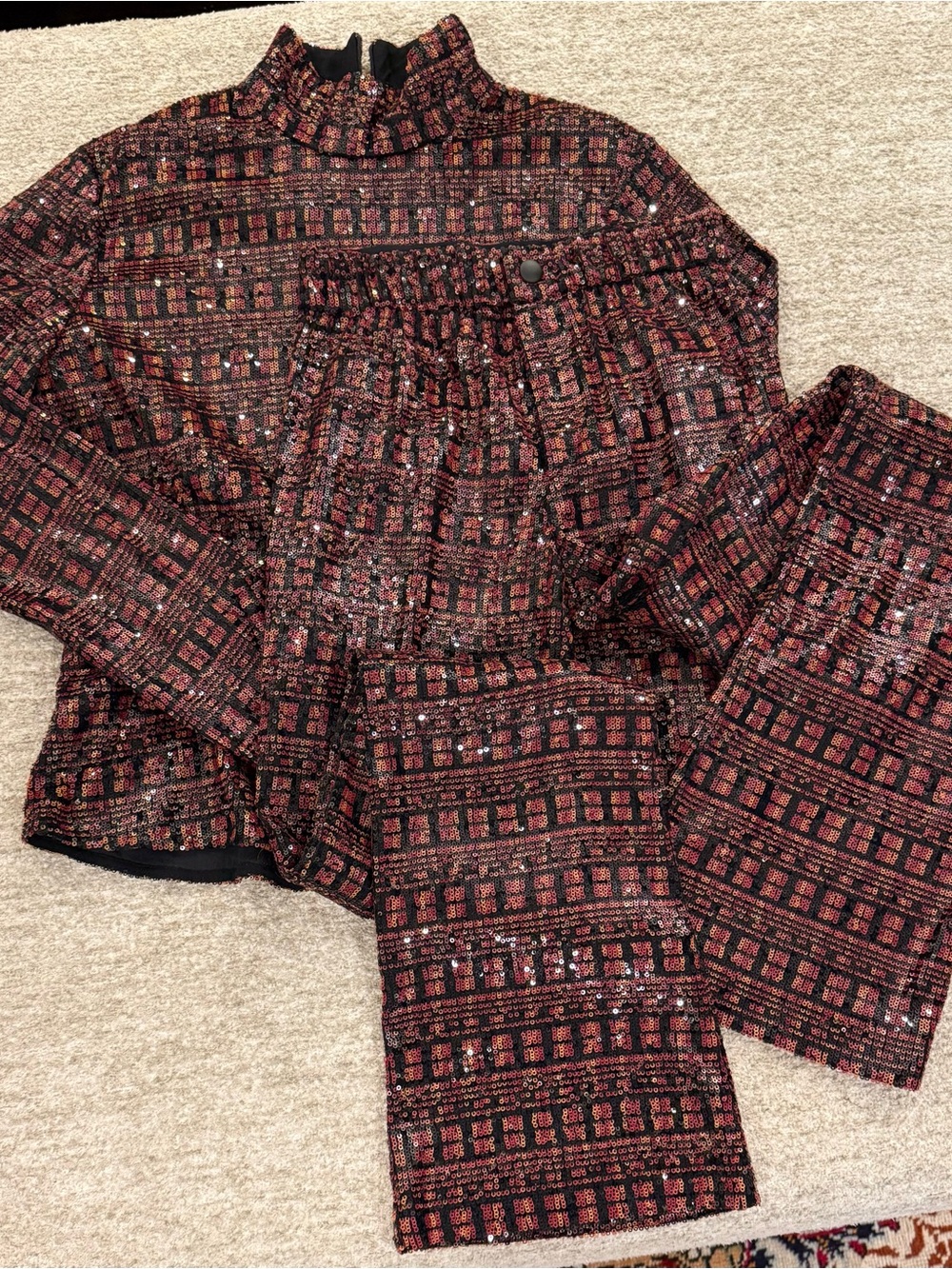 Zara sequin set